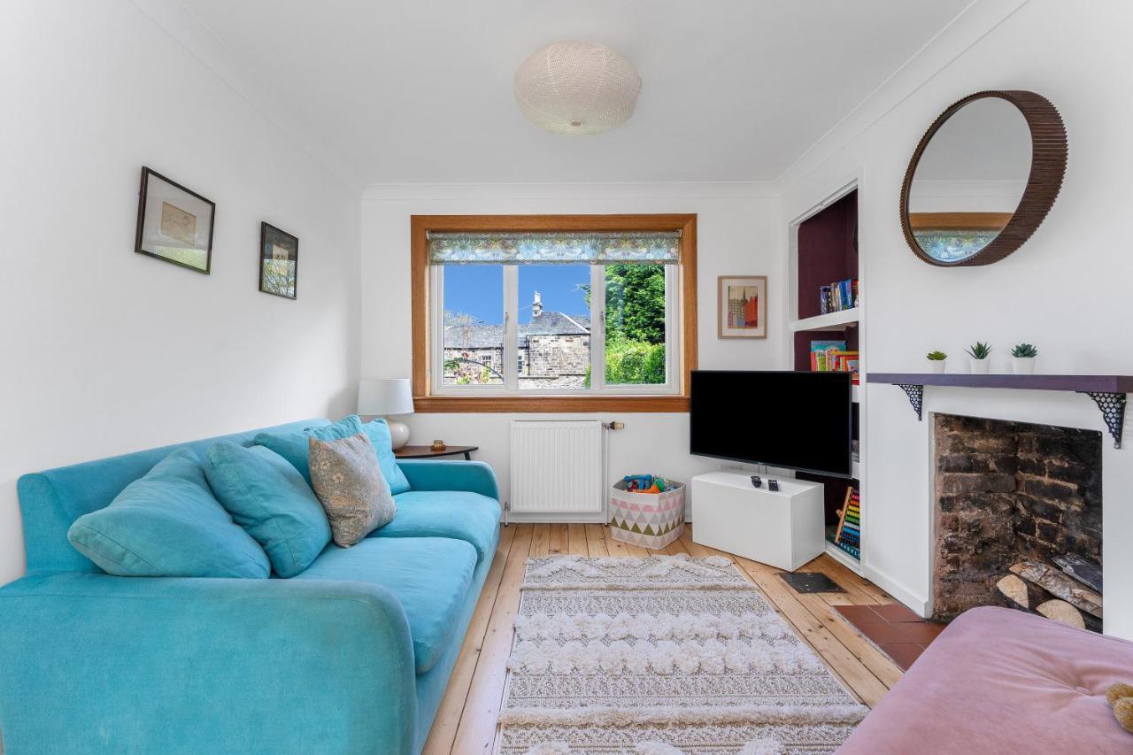 אדינבורו Cozy With Character Cheerful Home With Garden At Leith Links Park מראה חיצוני תמונה