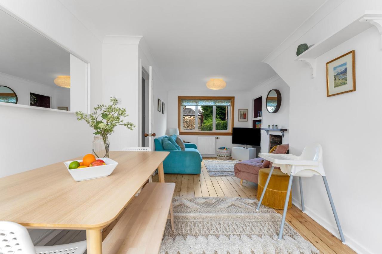 אדינבורו Cozy With Character Cheerful Home With Garden At Leith Links Park מראה חיצוני תמונה